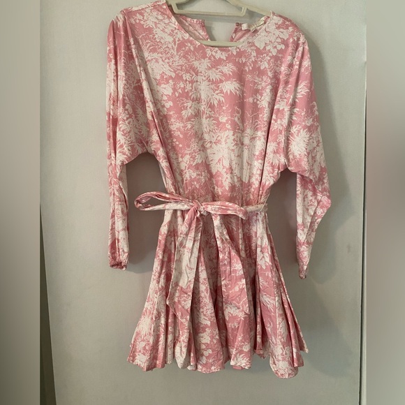Wayf Altonia Botanical-Print Swing Dress - Picture 2 of 3